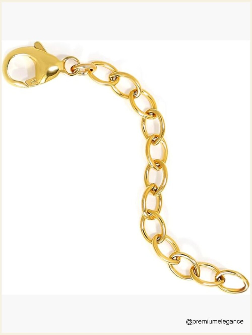 14K Gold Filled Jewelry Chain Extender - 2,4,6 Inch Durable
